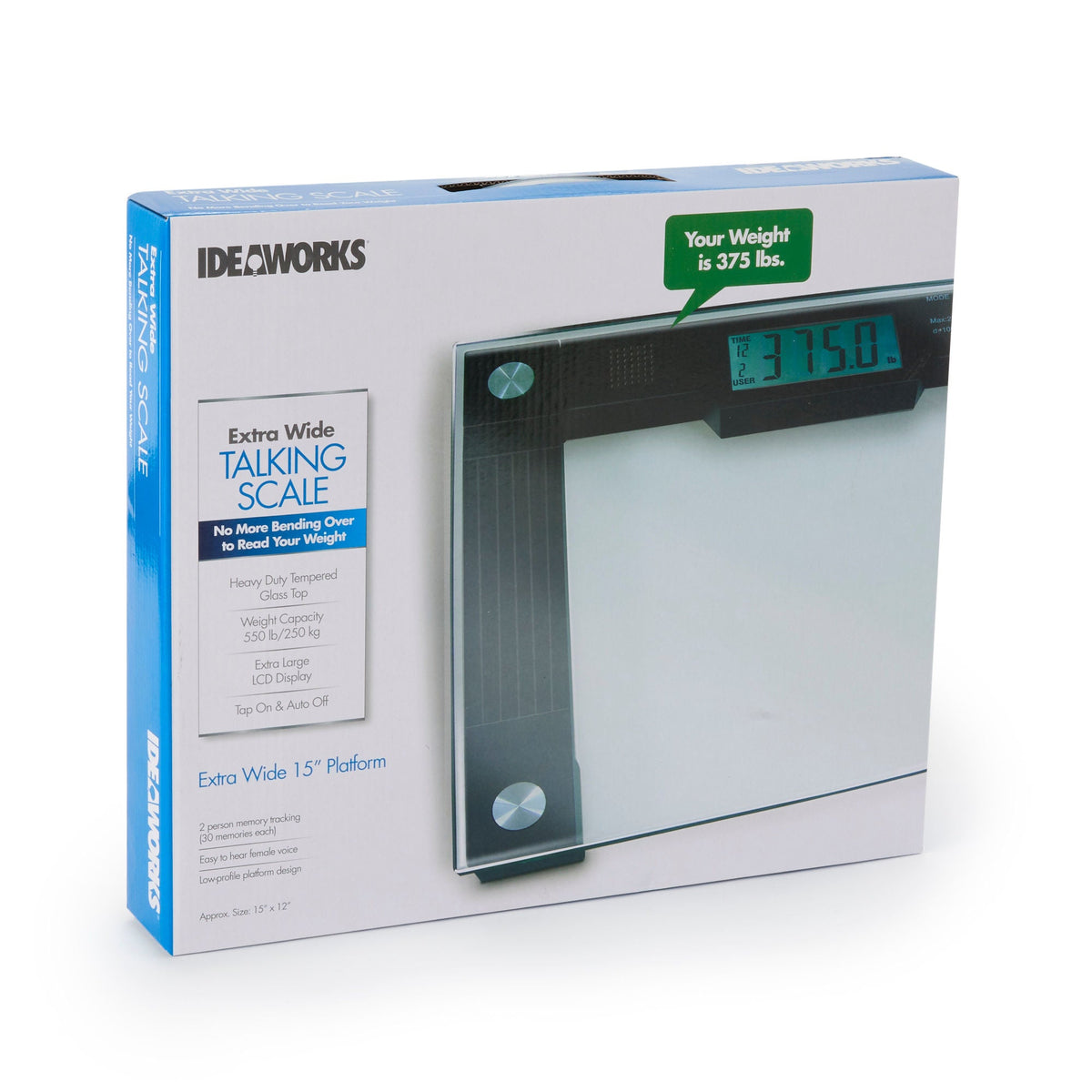 Ideaworks® Extra Wide Talking Scale, EA/1