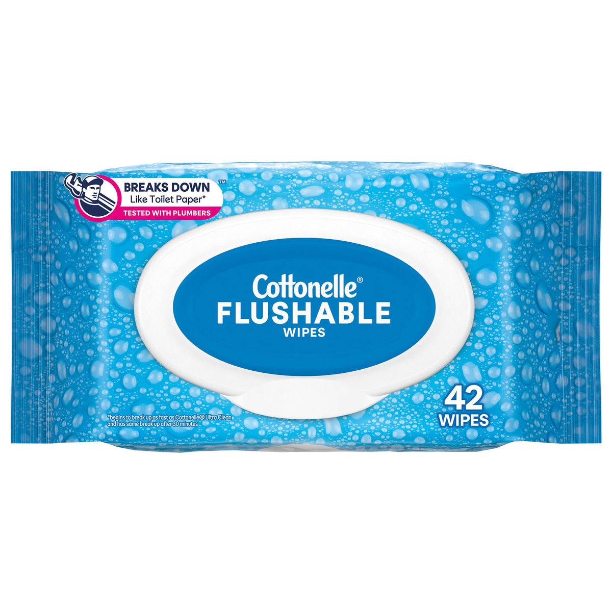 Cottonelle® FreshCare® Flushable Wipes, CS/504