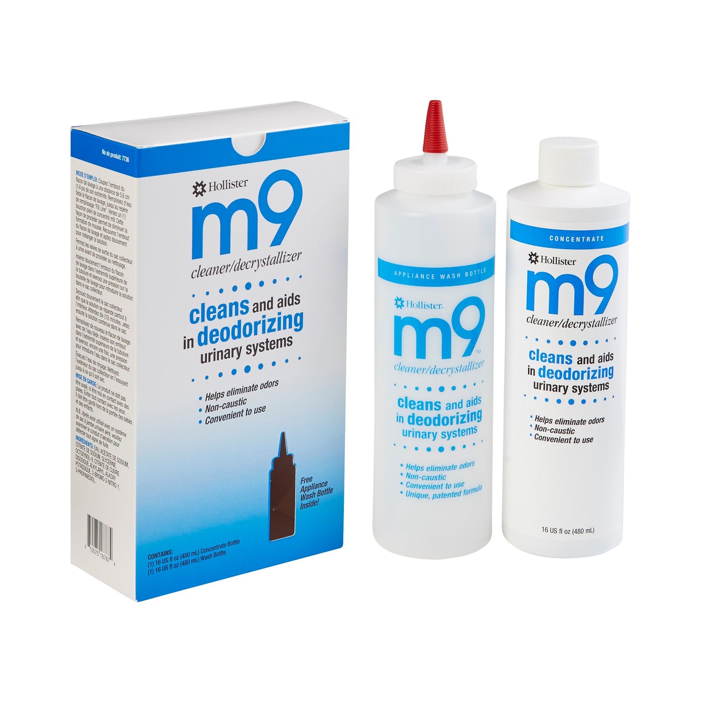 CLEANER/DECRYSTALLIZER, ODOR W/BT M9 16OZ (12/BX)