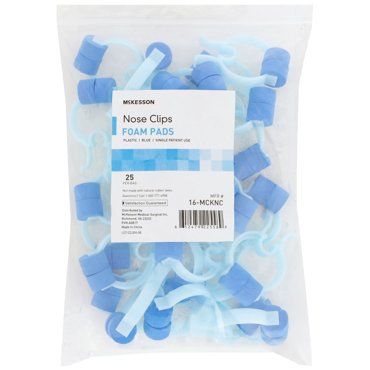 McKesson Nose Clips for use with Spirometer, CS/200