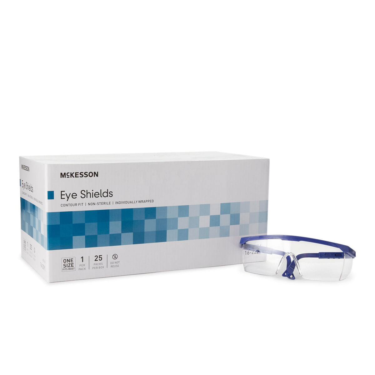 McKesson Disposable Protective Goggles/Eye Shields, BX/25