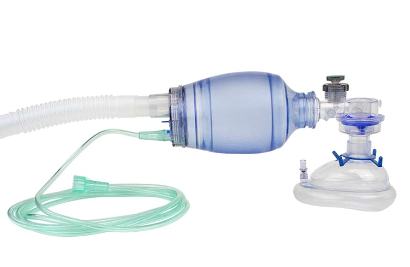Dynarex Manual Pulmonary Resuscitator with Mask and Reservoir Tubing, Pediatric, EA/1