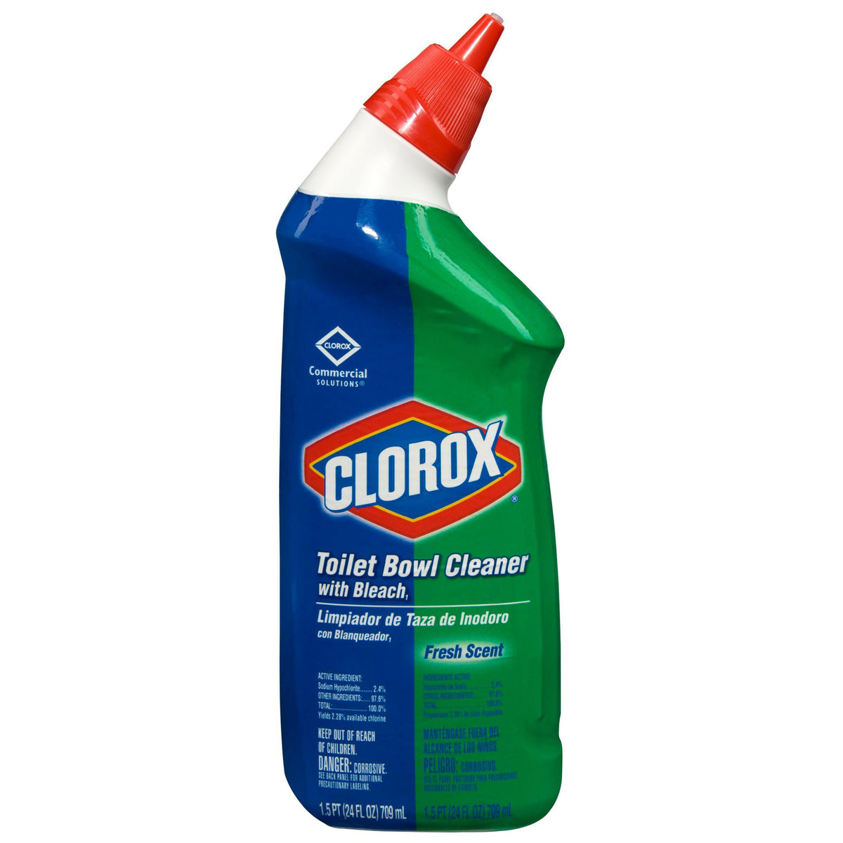 Clorox® Toilet Bowl Cleaner, Fresh Scent, 24 oz., CS/12