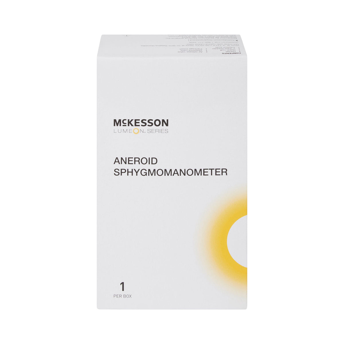 McKesson Deluxe Aneroid Sphygmomanometer, Dual-Tube, Pocket Size, Large Cuff, EA/1