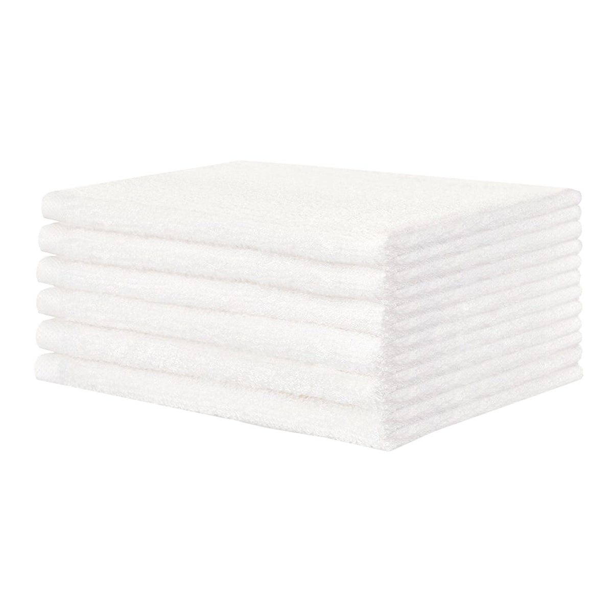 White Washcloth, 12 x 12 Inch, DZ/12