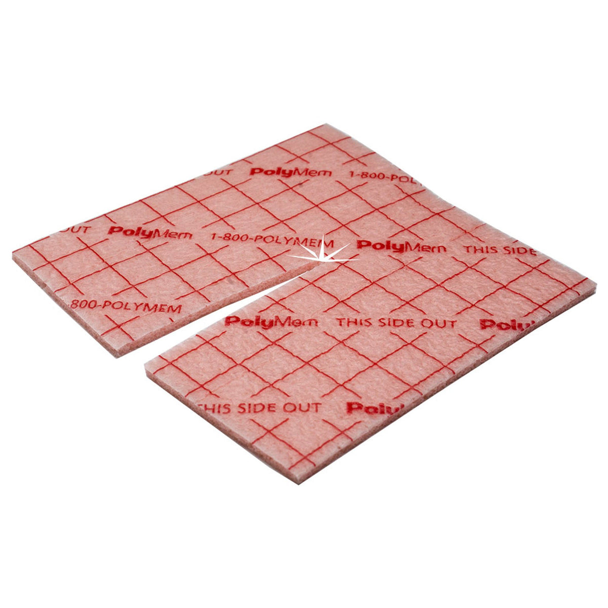PolyMem® Nonadhesive without Border Foam Dressing, 3 x 3 Inch, BX/15