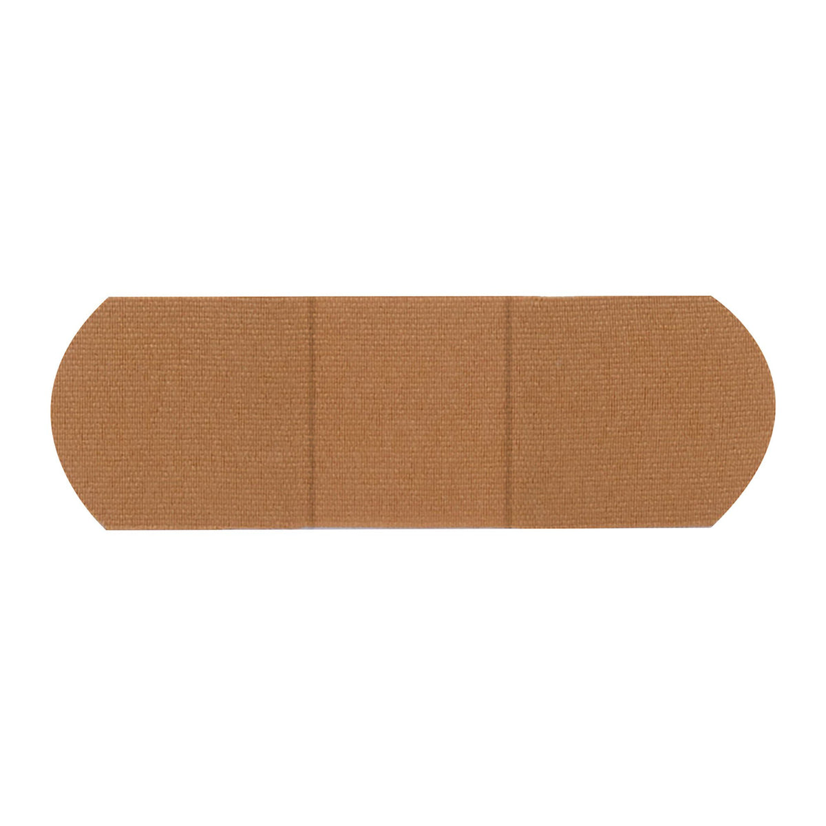 American® White Cross Tan Adhesive Strip, 1 x 3 Inch, BX/100