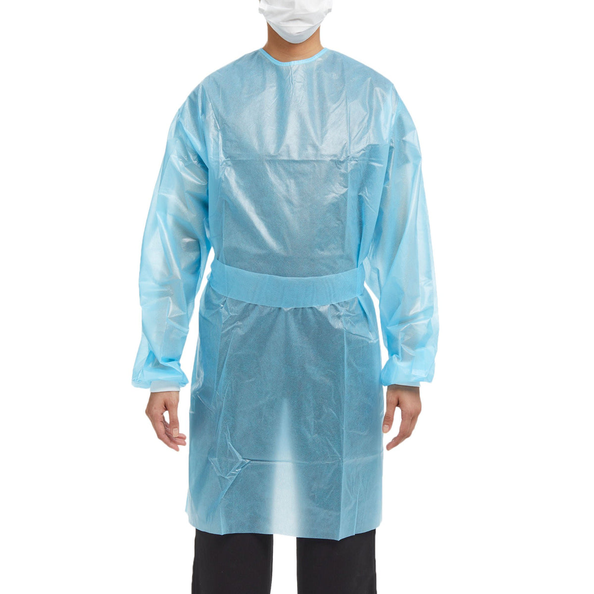McKesson Full Back Chemotherapy Procedure Gown, Medium, CS/30