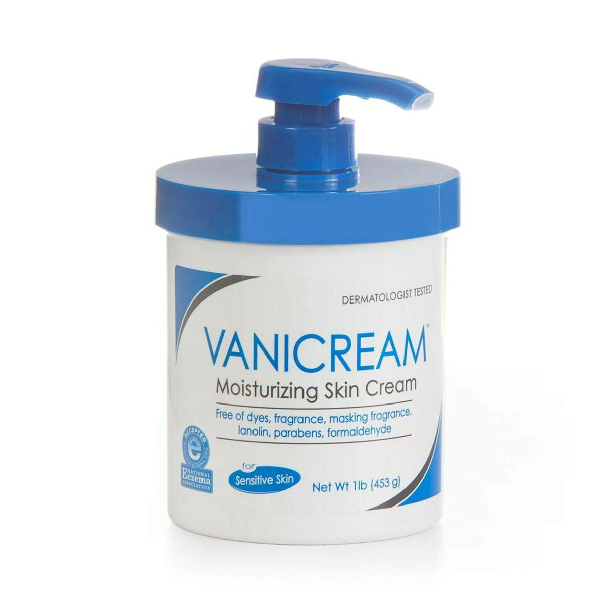 Vanicream® Hand and Body Moisturizer, 16-ounce Pump Bottle, EA/1