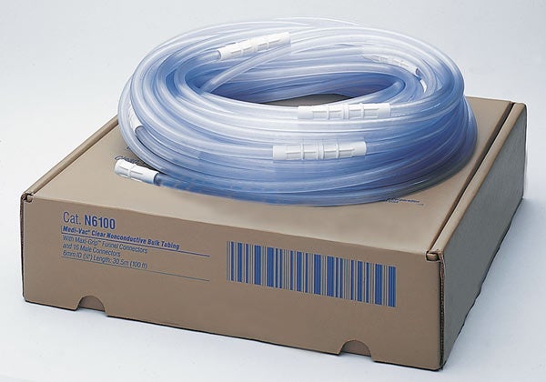 Medi-Vac® Suction Tubing, 1/4 Inch Inner Diameter, 20 Foot Length, EA/1