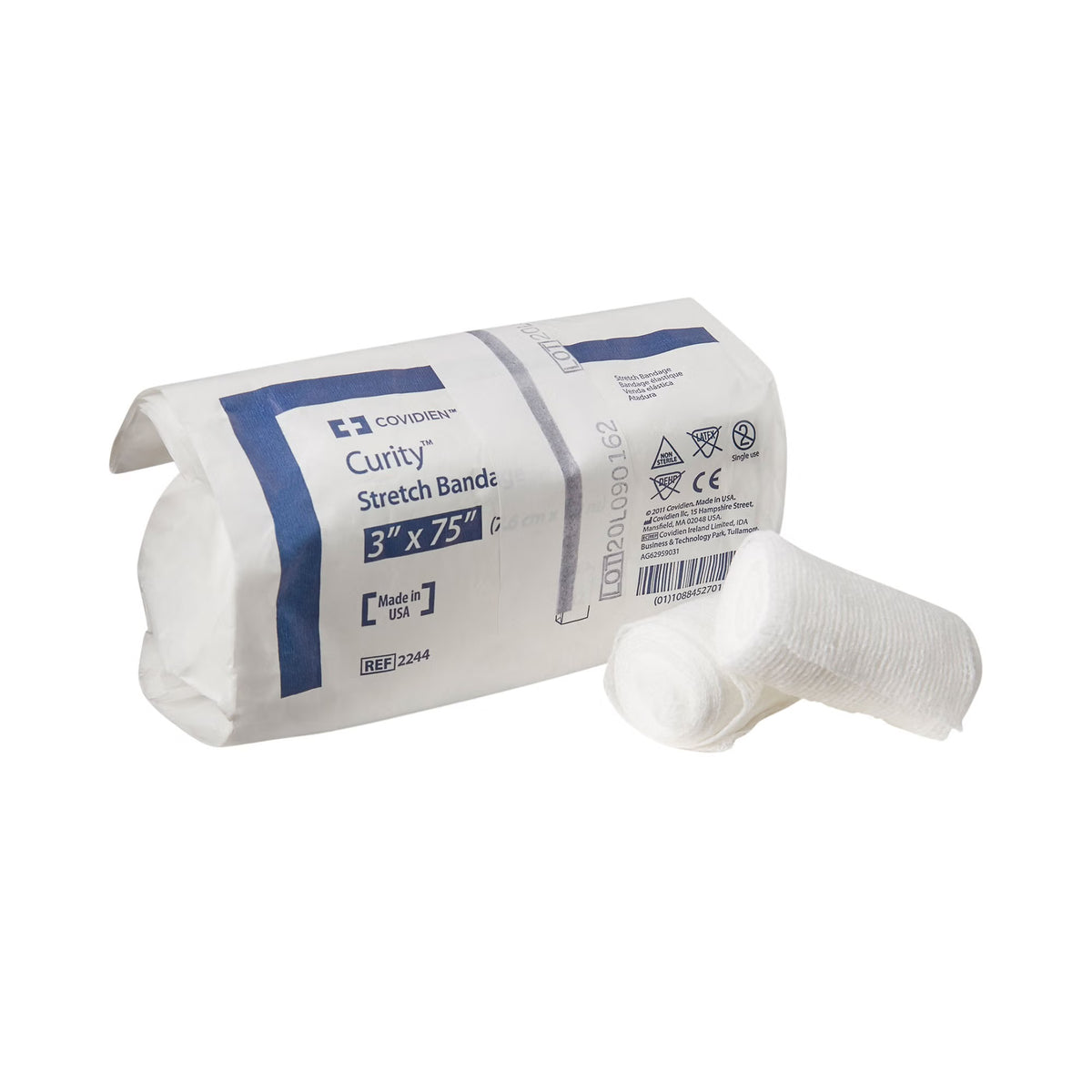 Curity™ Conforming Bandage, 3 x 75 Inch, One-Ply, BG/12