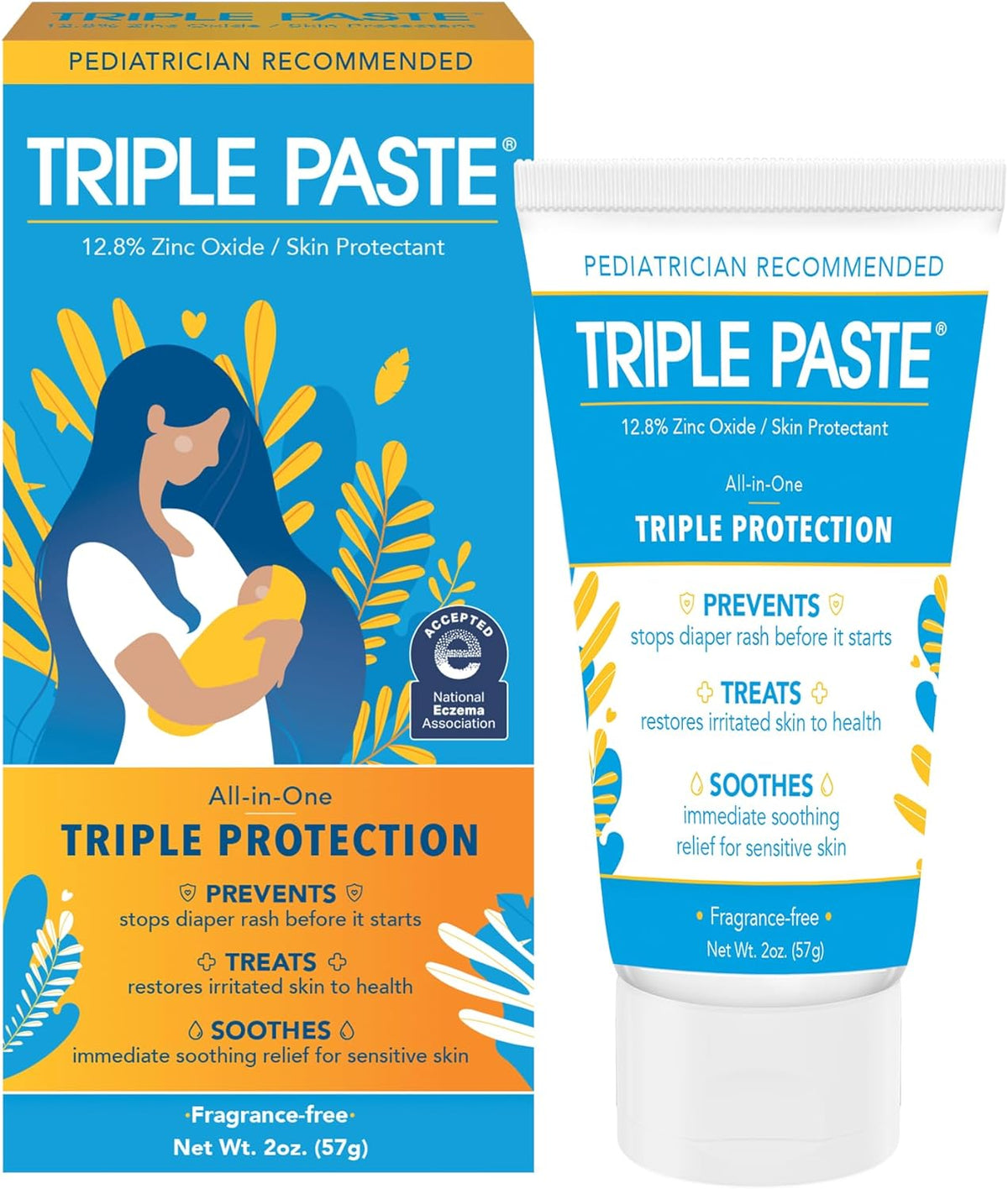 Triple Paste Diaper Rash Ointment, 2oz - REPLACES EMH316864021014B, EMH316864021014