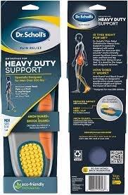 Dr. Scholl's Pain Relief Orthotics for Heavy Duty Support, Men's, One Pair