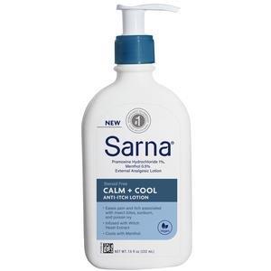Sarna Calm and Cool Anti-Itch Lotion, 7.5 oz Bottle - REPLACES EMHF29756, EA/1