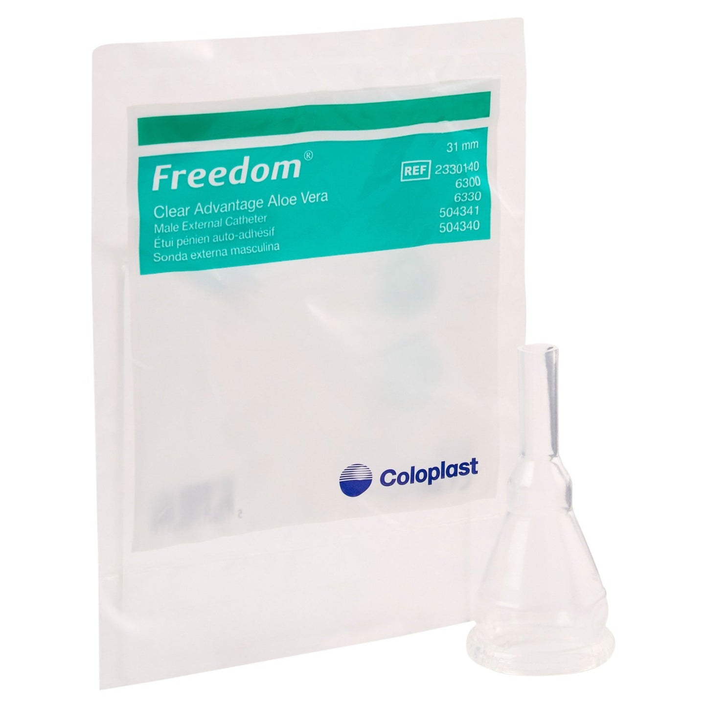 CATHETER, MALE EXT CLR (100/CS) MENTOR