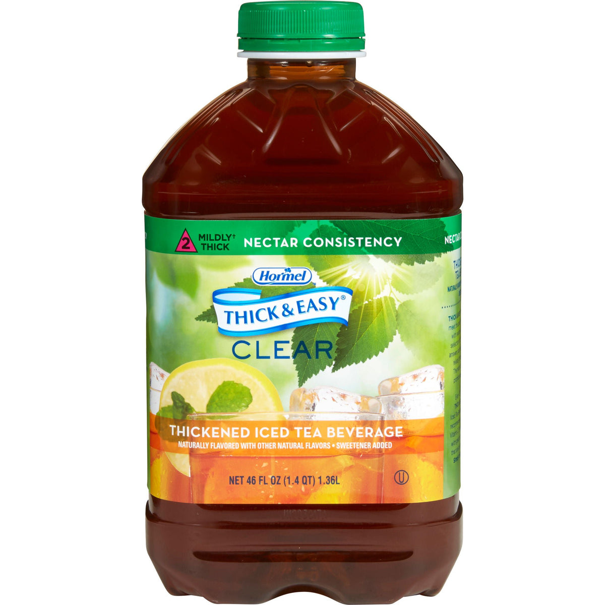 Thick & Easy® Clear Nectar Consistency Iced Tea Thickened Beverage, 46-oz., EA/1