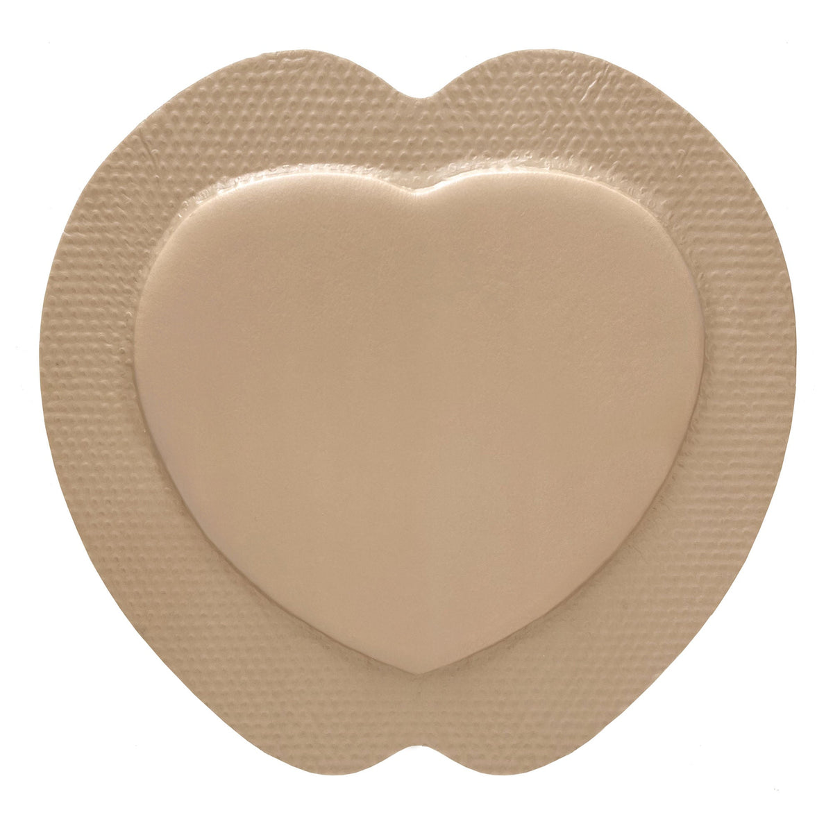 McKesson Hydrocellular Foam Dressing with Border Silicone Adhesive, Sacral, CS/50