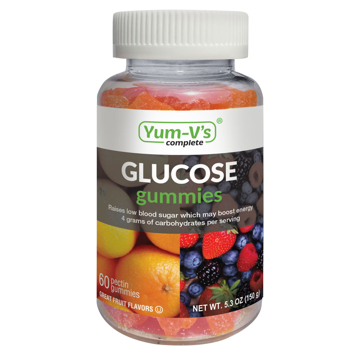 YumVs Complete Glucose Gummies for Diabetics, BT/1