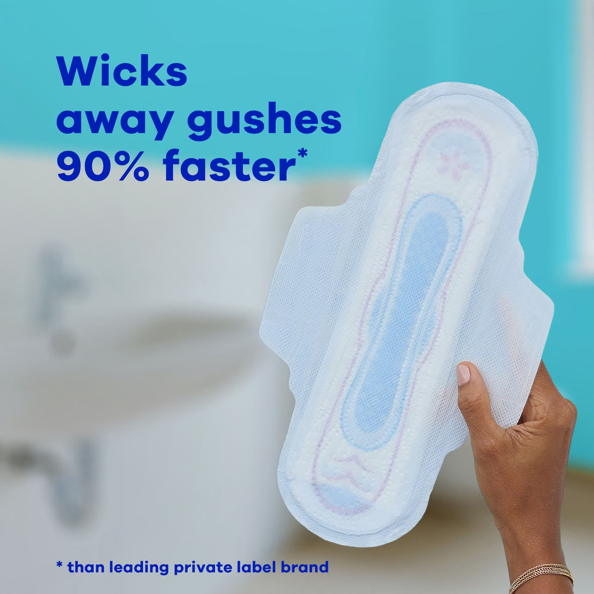 Feminine Pad Always® Ultra Thin With Wings Super Absorbency