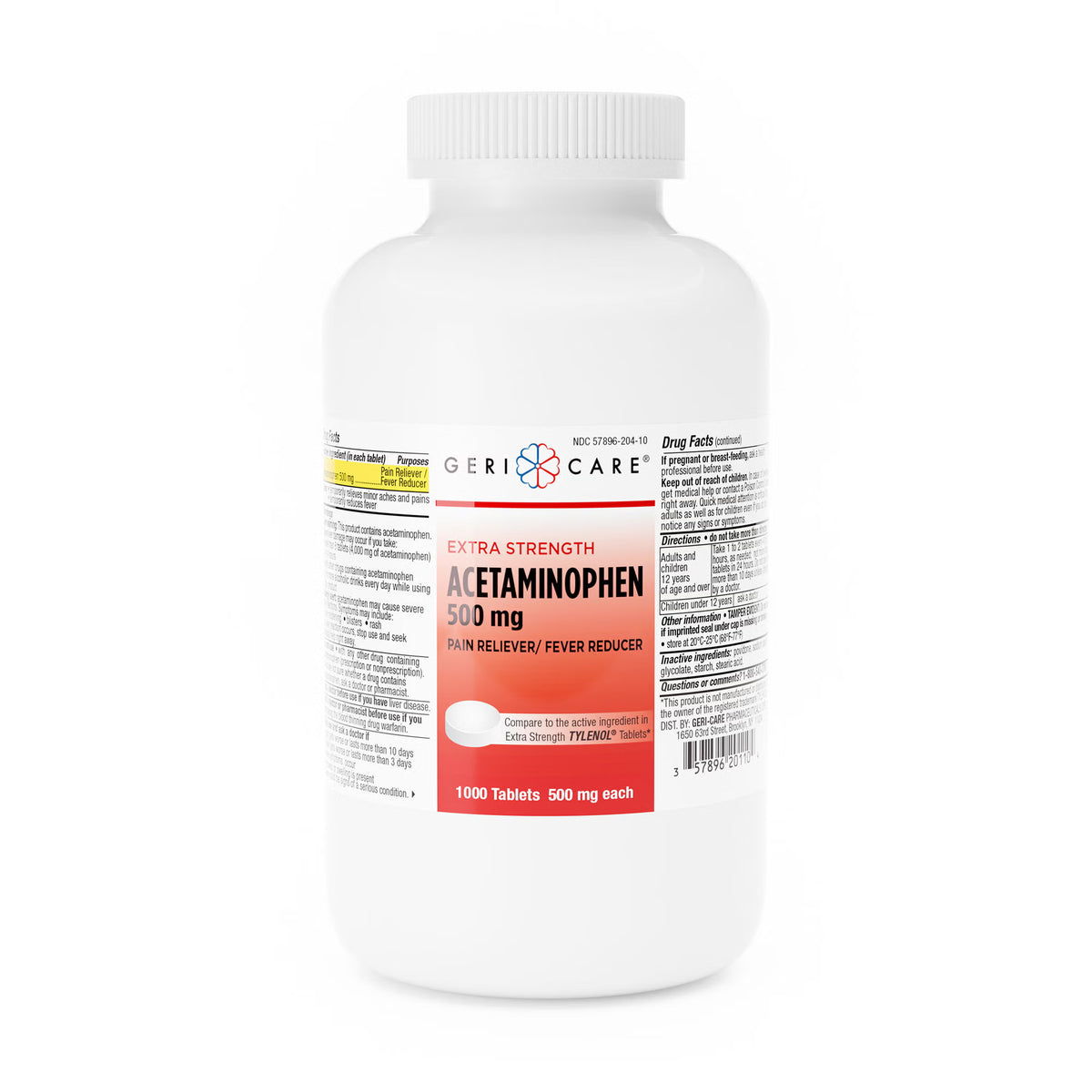 Geri-Care® Acetaminophen Pain Relief, BT/1