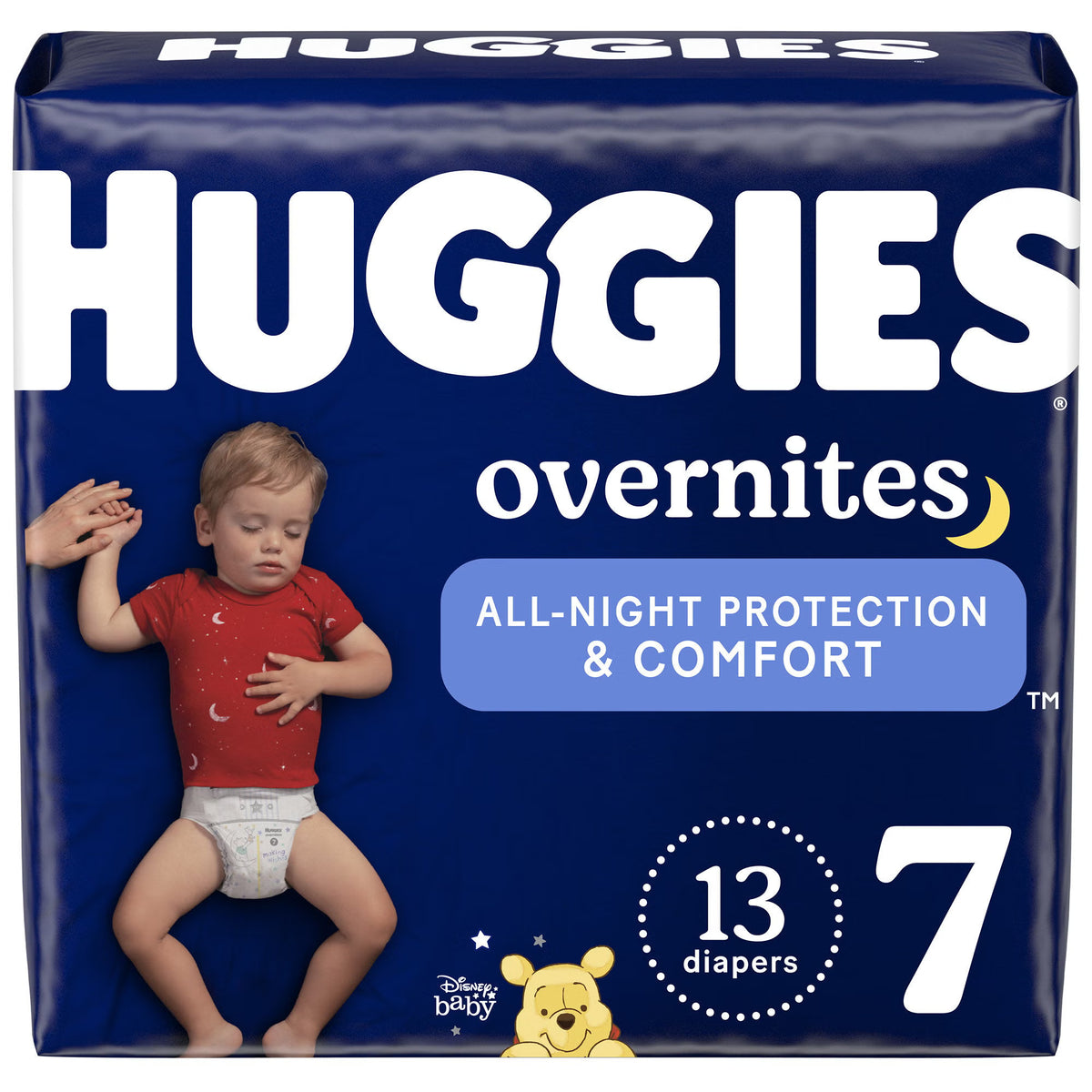 Huggies® OverNites Diaper, Size 7, PK/13