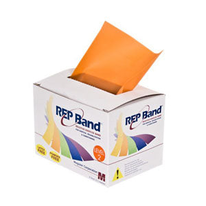Rep Band Exercise Band, Orange, 6 yd. Roll, EA/1