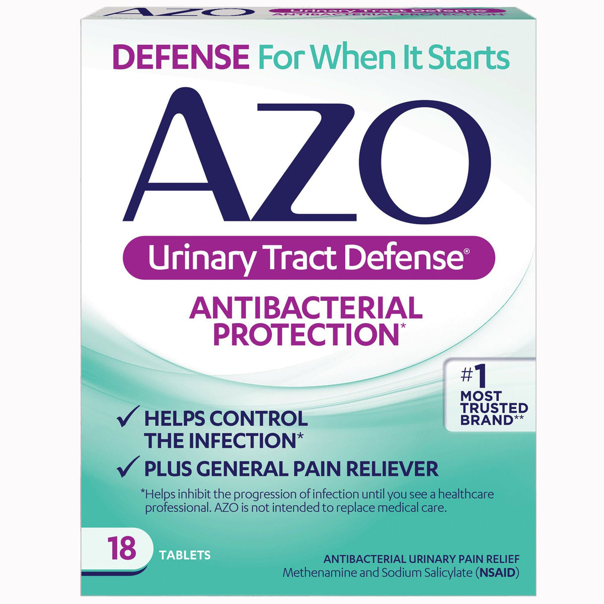 AZO® Urinary Tract Defense Tablets, BX/1