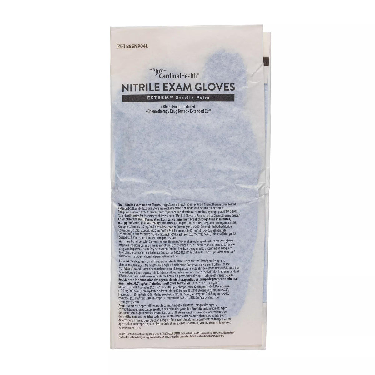 Esteem™ Nitrile Exam Glove, Blue, Large