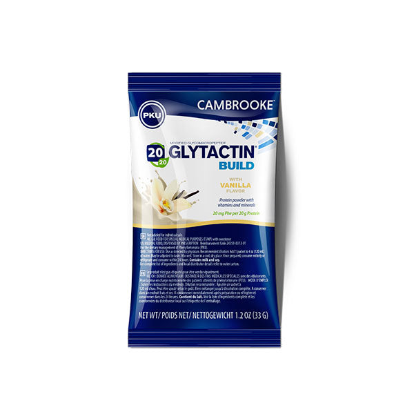 Glytactin Build 20/20, Vanilla, EA/1