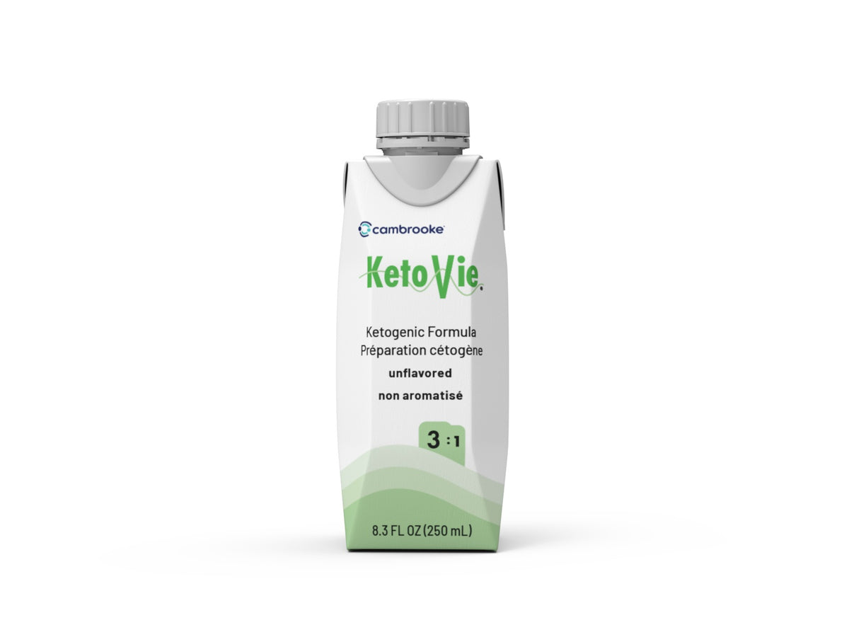 KetoVie 3:1 Ketogenic Formula, Unflavored, 8.3 fl. oz. - REPLACES FC50404, EA/1