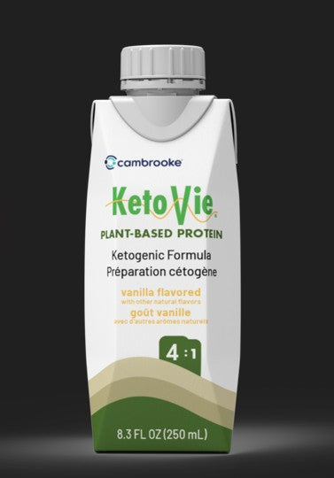 KetoVie 4:1 Plant Based Protein, Vanilla, 8.3 oz REPLACES Item # FC50603A, EA/1