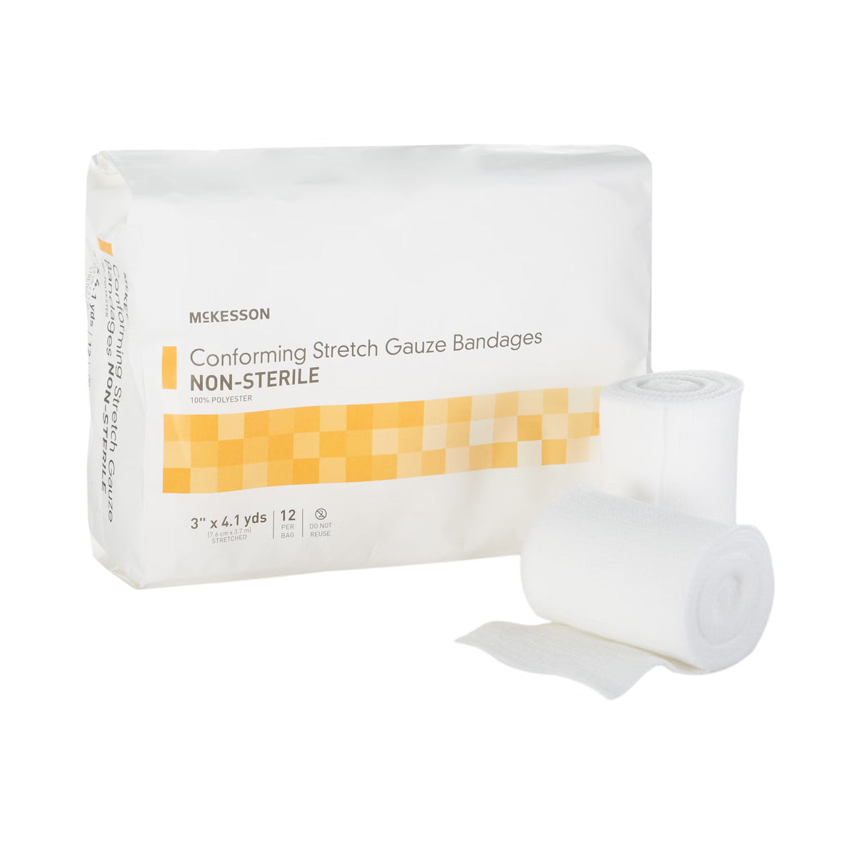 McKesson Conforming Bandage, 3 Inch x 4-1/10 Yard, BG/12