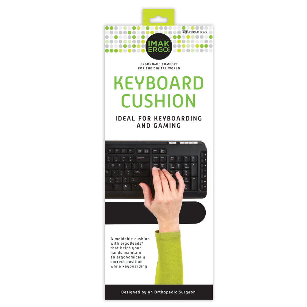 IMAK Keyboard Wrist Cushion with Massaging Ergobeads, 47cm, EA/1