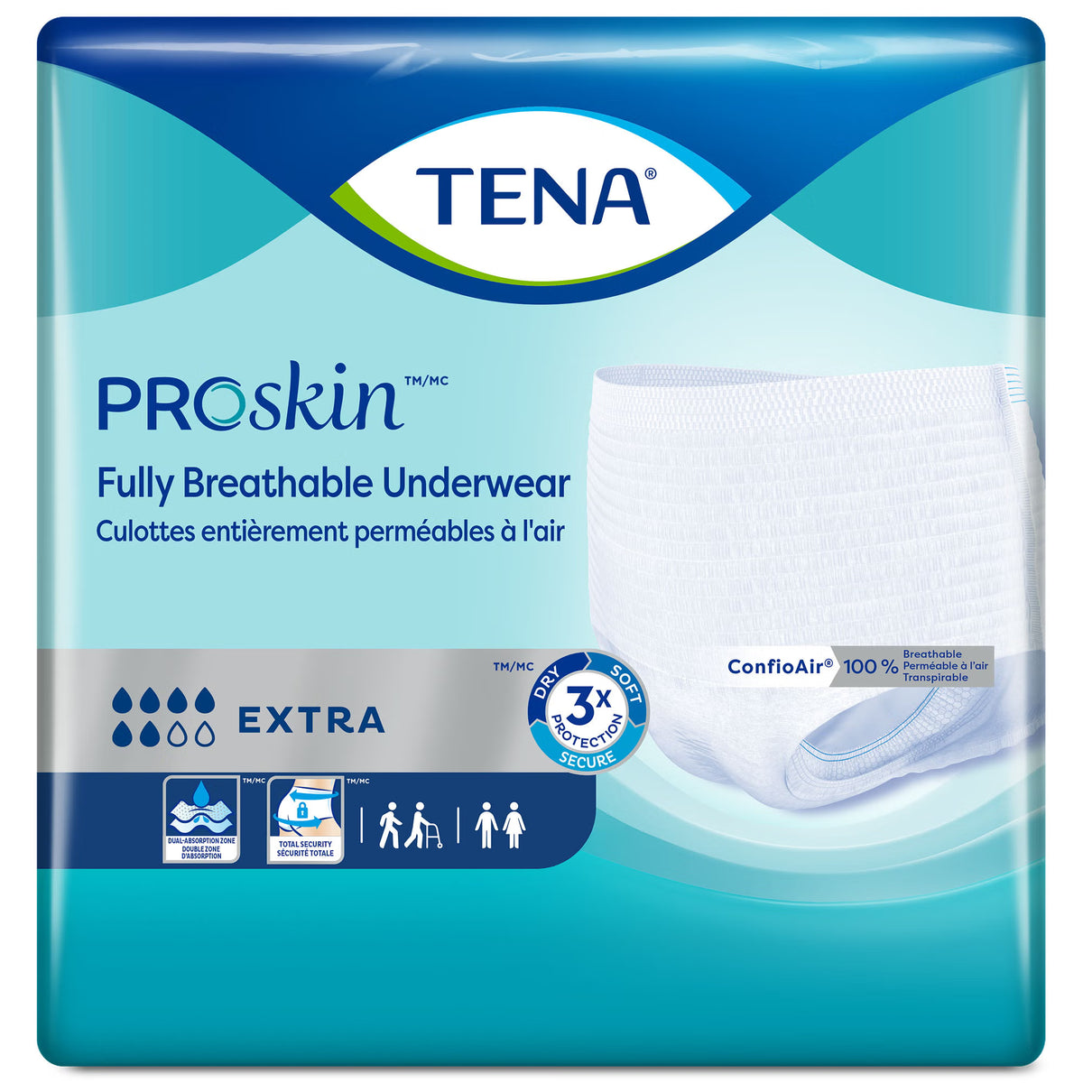 Tena® ProSkin™ Extra Absorbent Underwear, Medium