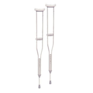 Crutch with Accessories, Youth, 4 ft. 6" - 5 ft. 2" Patient Height, EA/1