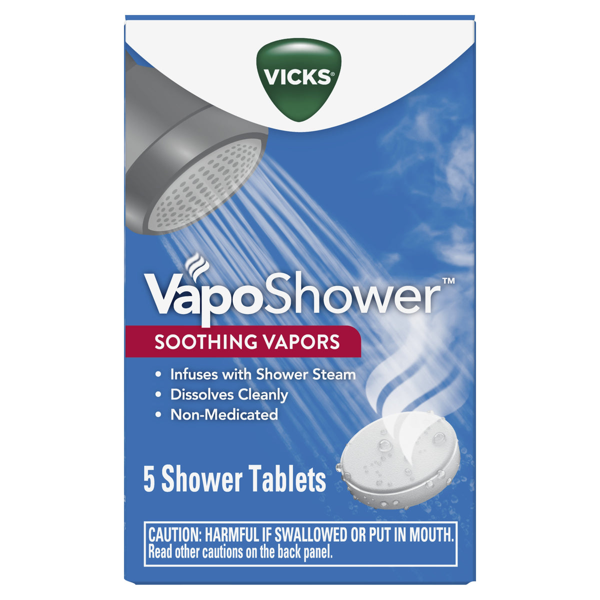Vicks VapoShower Tablets, 5 ct
