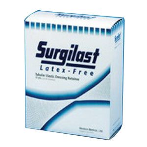 Surgilast Latex-Free Tubular Elastic Dressing Retainer, Size 2, 7" x 25 yds. (Small: Hand, Arm, Leg and Foot), EA/1