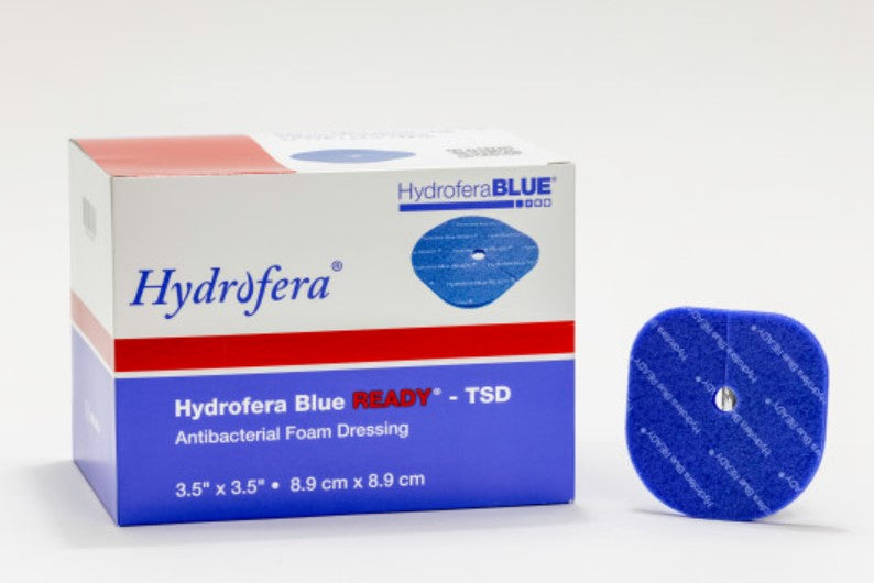Hydrofera Blue Ready Tube Site Dressing, 3.5" x 3.5"
