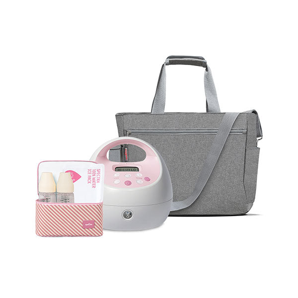 Spectra S2 Plus Breast Pump With Grey Tote