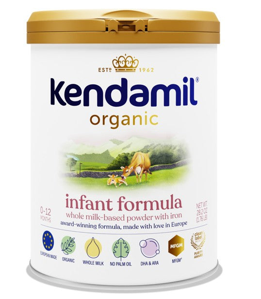 Kendamil Organic Infant Formula, 28.2 oz. Container - REPLACES KNU77000417, EA/1