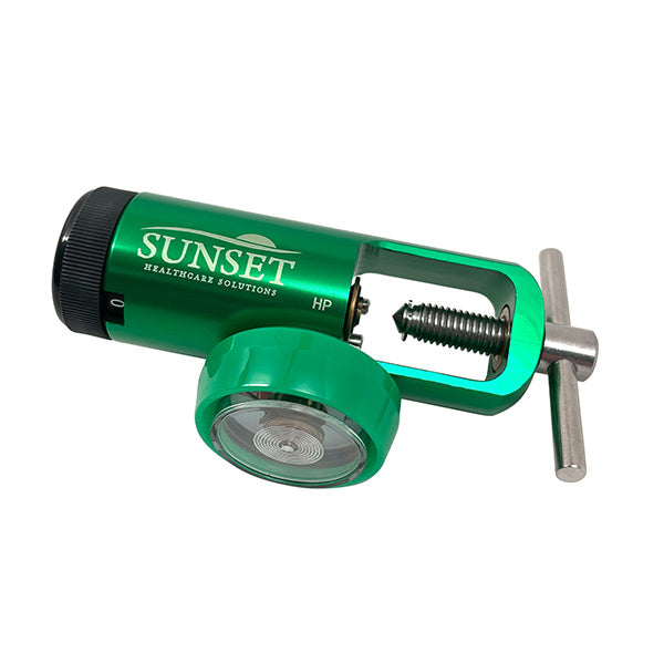 Sunset Healthcare Solutions Mini CGA 870 Style Regulator, 0-4 lpm, Pediatric, EA/1