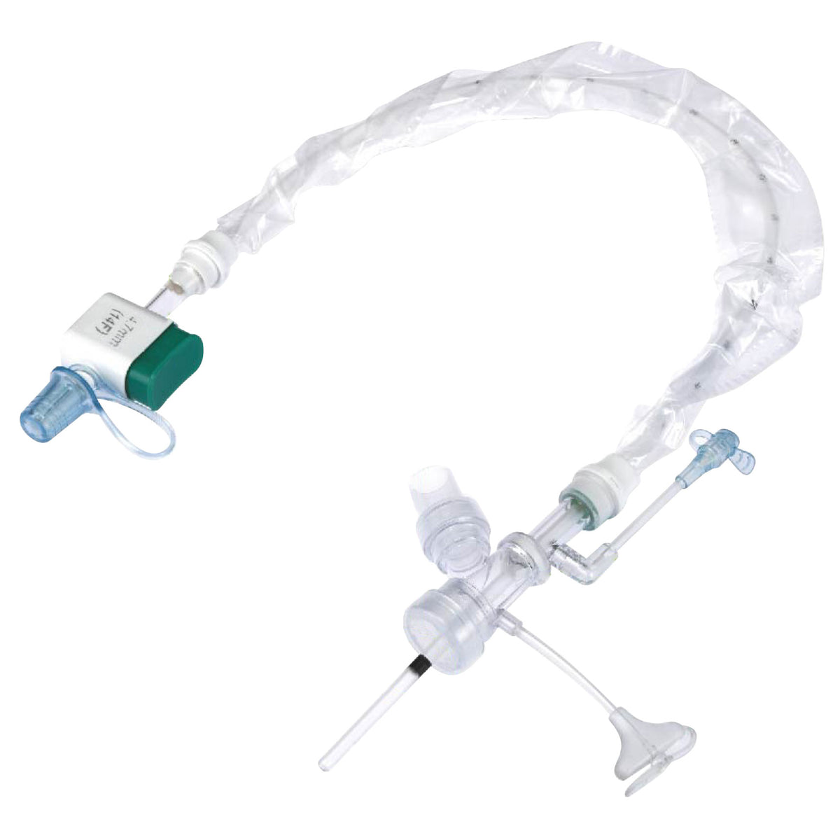 Sunset Healthcare Solutions Standard CSS, Pediatric, 24-Hr, Tracheostomy, 405mm, 10 Fr