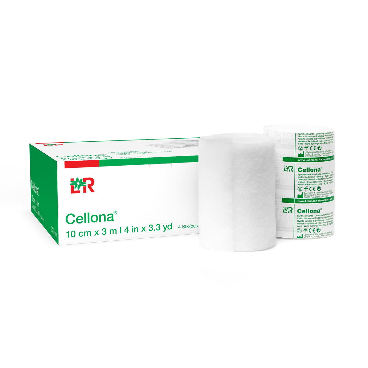 Cellona Synthetic Undercast Padding, 4" X 3.3 yards - REPLACES LR10684, BX/4