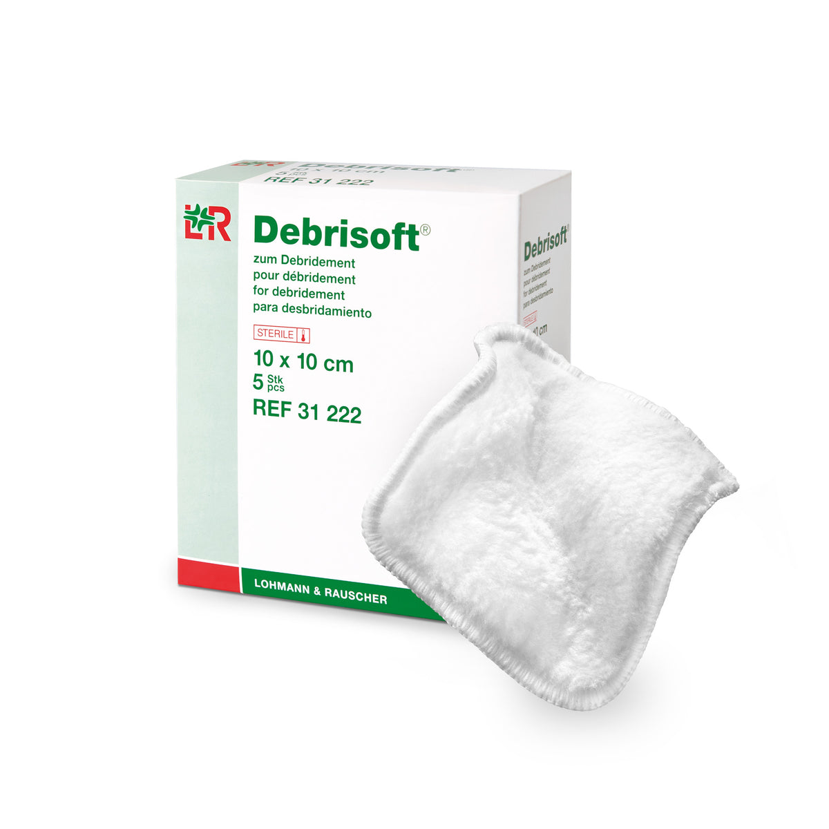 Debrisoft Pad, 4" x 4"
