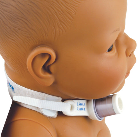 EZCare Softouch Tracheostomy Tube Holder, Disposable, Large, EA/1