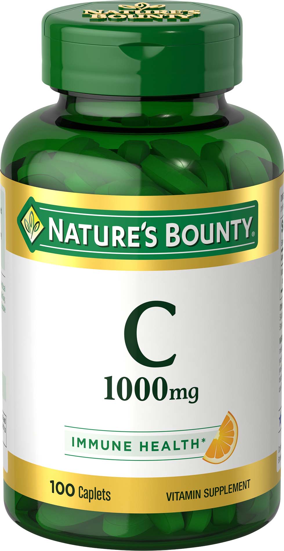 Nature's Bounty Pure Vitamin C Tablet, 1,000mg, 100 ct