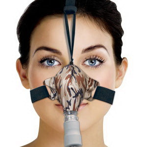 SleepWeaver Advance Soft Cloth Nasal CPAP Mask, Camouflage