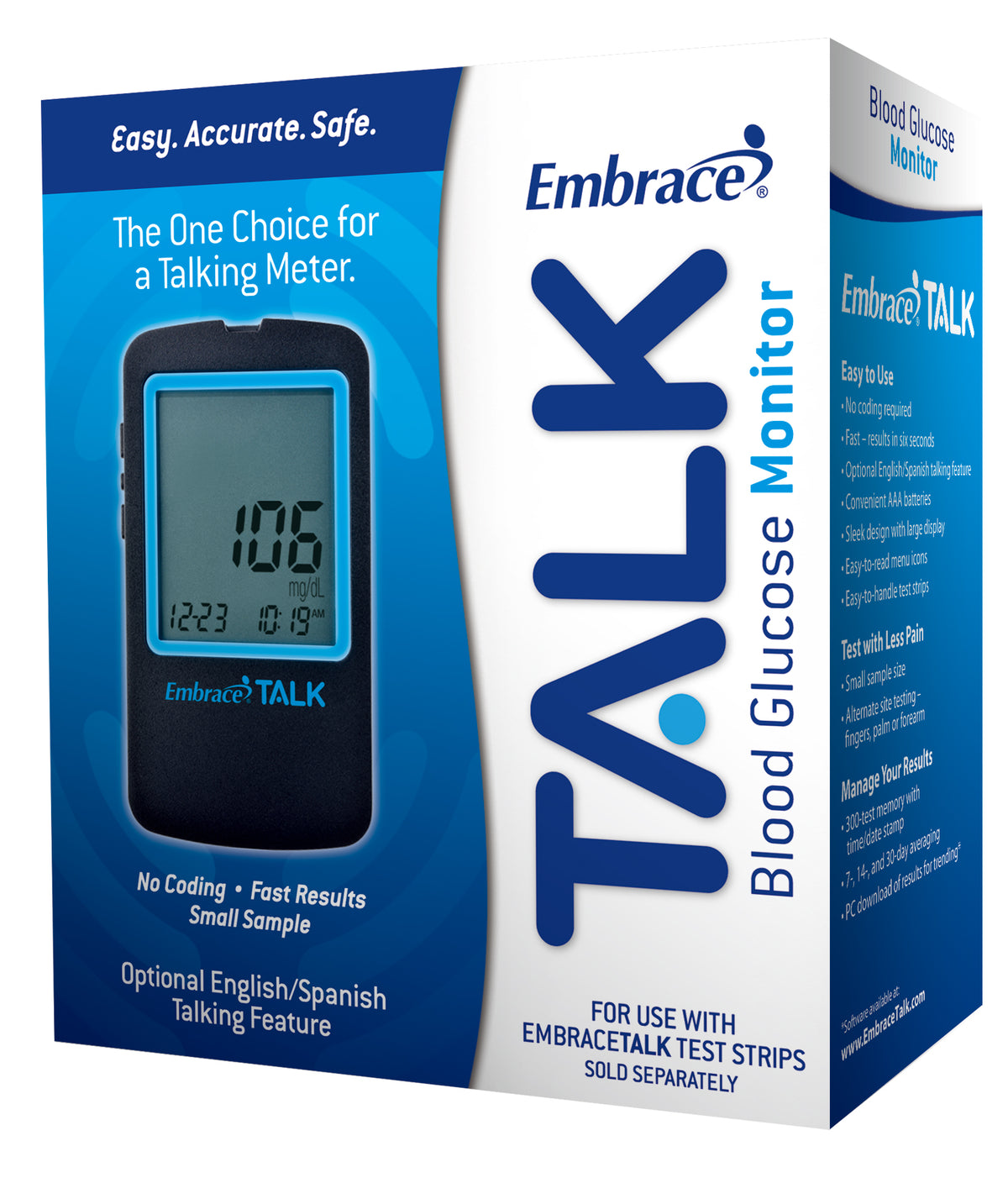 Embrace TALK Meter Only