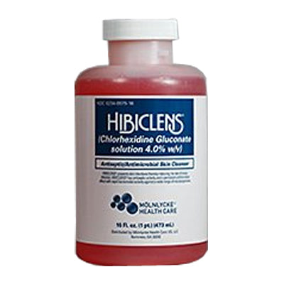 Hibiclens Antiseptic Skin Cleanser, Retail Packaging, 16 fl. oz., EA/1