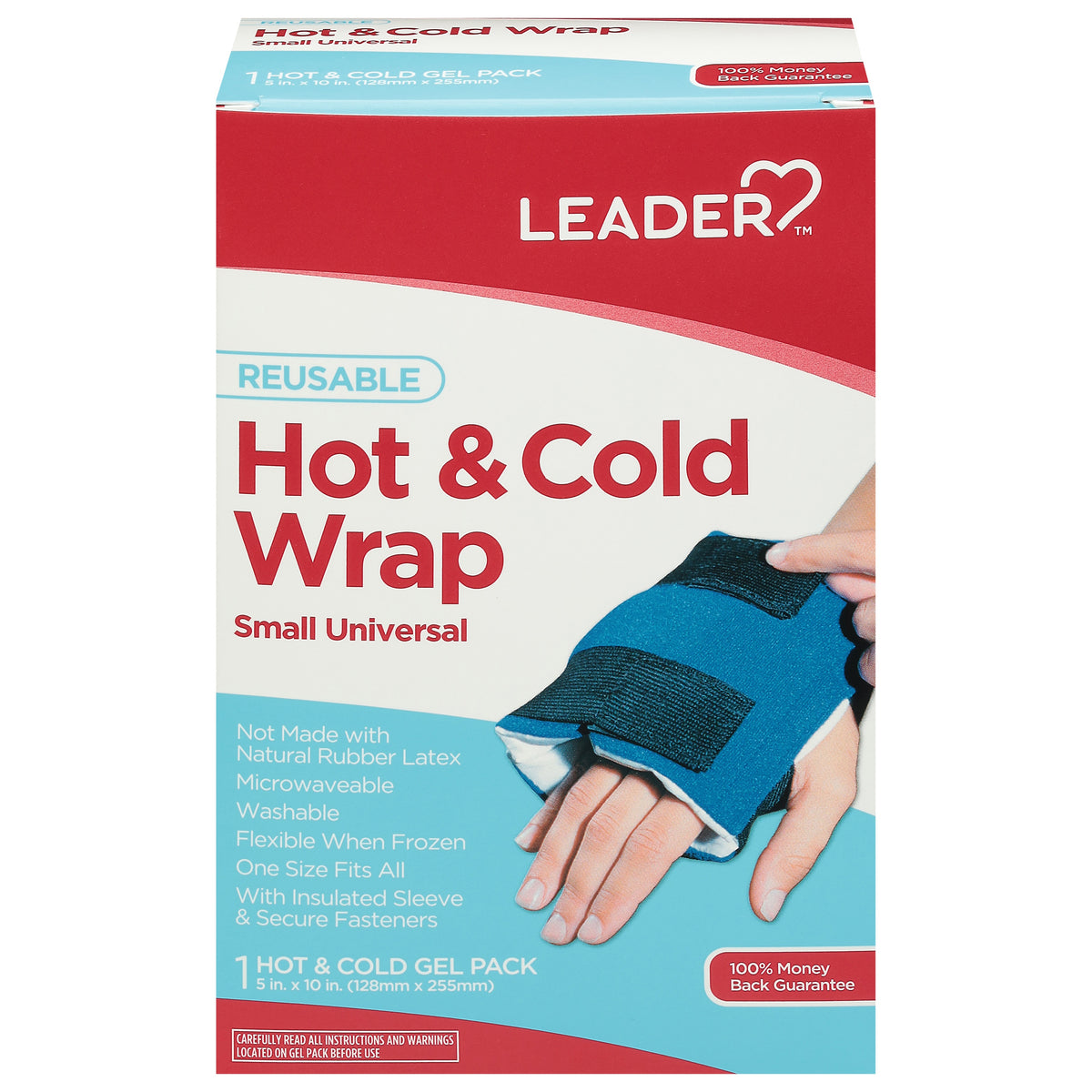 Leader Hot & Cold Wrap, Reusable, Universal, Small